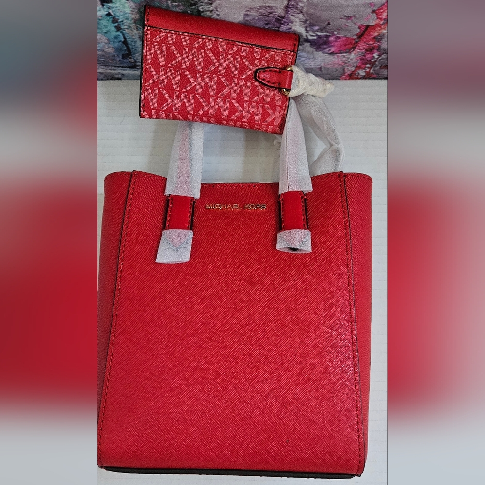Michael Kors Bag/Crossbody & Wallet Set NWT - Picture 10 of 13